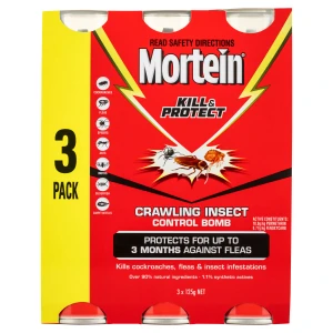 Mortein Kill and Protect Crawling Insect Control Bomb
